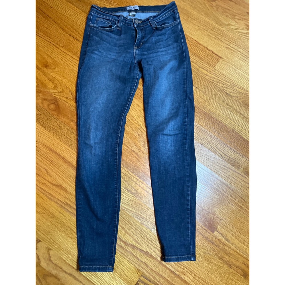 Judy Blue Skinny Jeans Dark Wash Denim Stretch USA Made Size 7/28